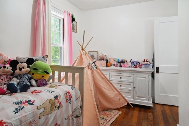 139 Washington St, Hudson, MA 01749 - bedroom with dark wood-type flooring