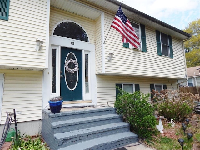 13 Lark St, New Bedford, MA 02745 - view of doorway to property