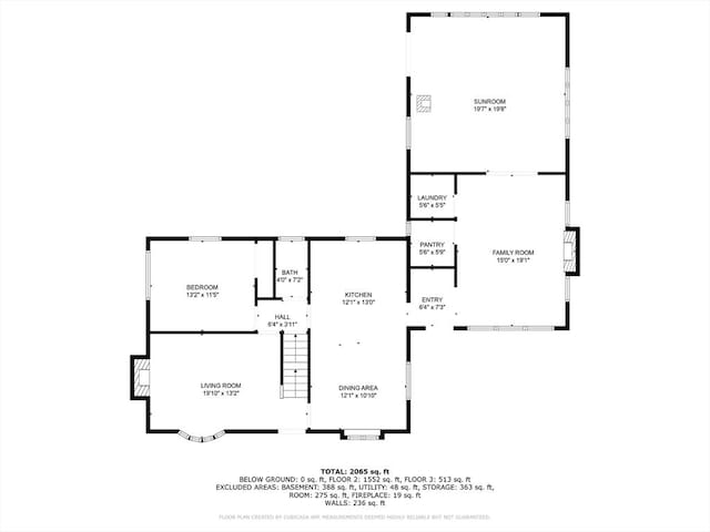 47 Skelton Rd, Burlington, MA 01803 - view of floor plan / room layout