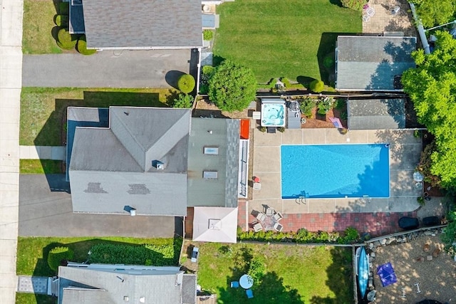 14 Giles Ave, Beverly, MA 01915 - bird's eye view of a pool area
