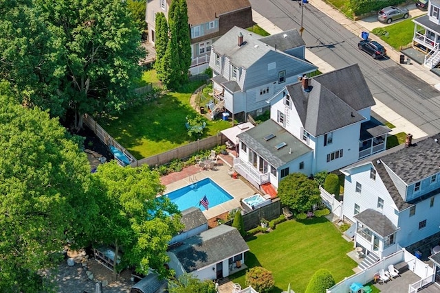 14 Giles Ave, Beverly, MA 01915 - bird's eye view of a pool area