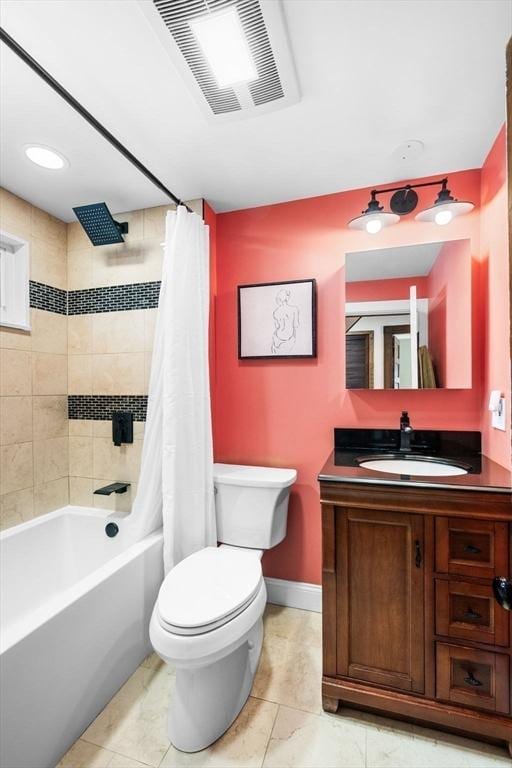 14 Giles Ave, Beverly, MA 01915 - full bath featuring vanity, shower / tub combo, and tile patterned flooring