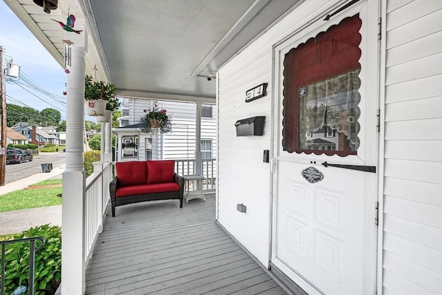 14 Giles Ave, Beverly, MA 01915 - view of exterior entry featuring covered porch