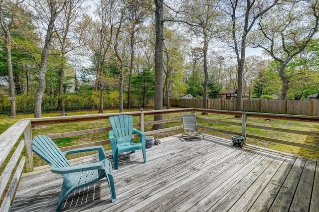 view of deck