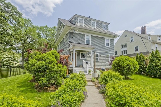 104 Longmeadow St, Longmeadow, MA 01106 - view of american foursquare style home