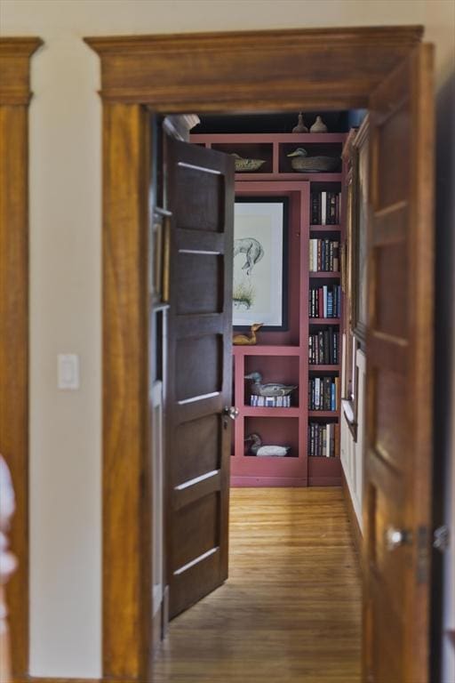 104 Longmeadow St, Longmeadow, MA 01106 - hall featuring wood finished floors
