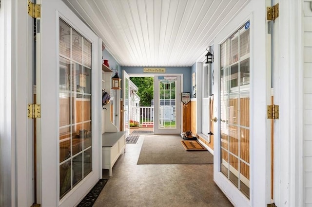 34 Robert Bigelow St, Chelmsford, MA 01824 - doorway with french doors and carpet floors