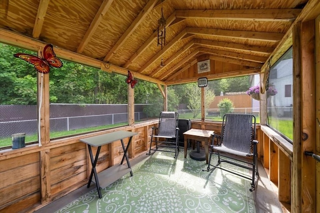 34 Robert Bigelow St, Chelmsford, MA 01824 - sunroom featuring lofted ceiling