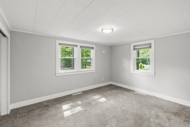 42 Deer Hollow Rd, Sandwich, MA 02644 - carpeted spare room featuring crown molding