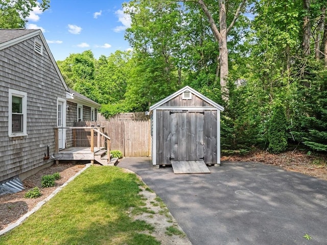 42 Deer Hollow Rd, Sandwich, MA 02644 - view of shed