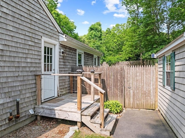 42 Deer Hollow Rd, Sandwich, MA 02644 - view of wooden deck
