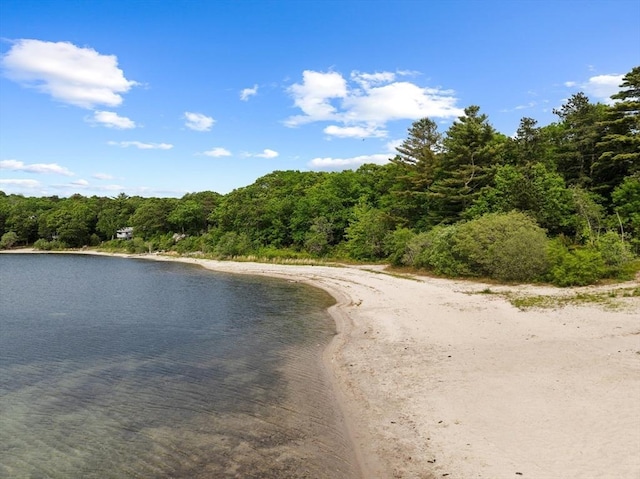 42 Deer Hollow Rd, Sandwich, MA 02644 - view of dirt / gravel road featuring a view of trees and a water view