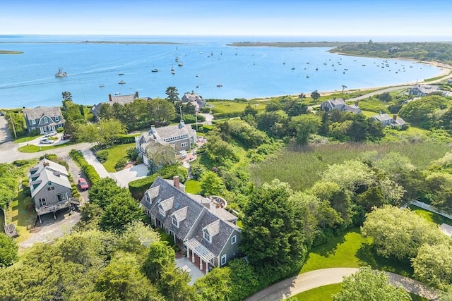 86 Champlain, Chatham, MA 02633 - drone / aerial view of a large body of water