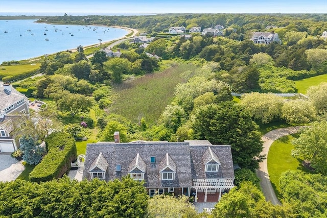 86 Champlain, Chatham, MA 02633 - view of subject property featuring a large body of water and a forest
