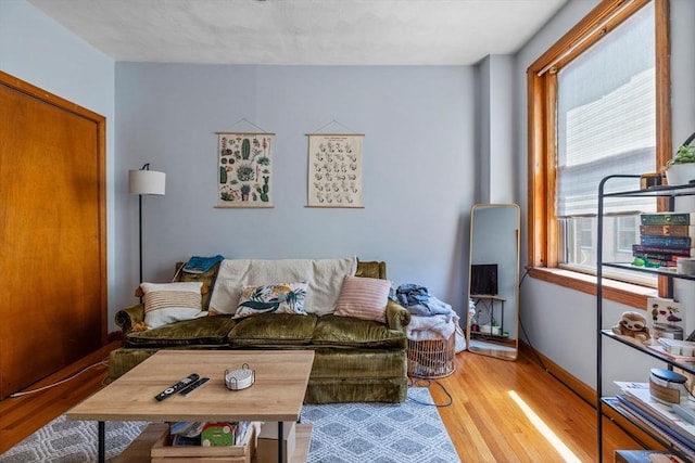 25 Sheafe St, Boston, MA 02113 - living room featuring wood finished floors