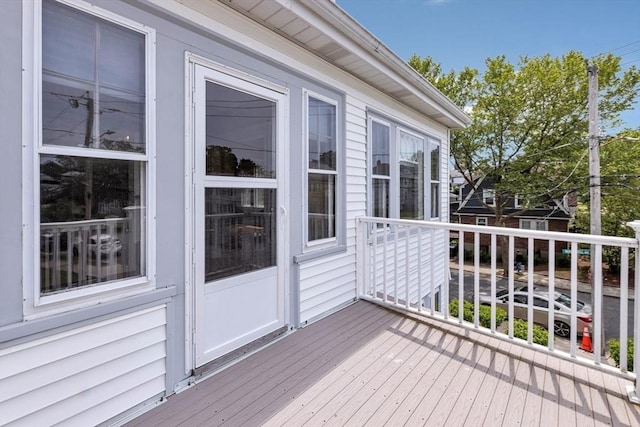 17 Matchett St, Boston, MA 02135 - view of deck
