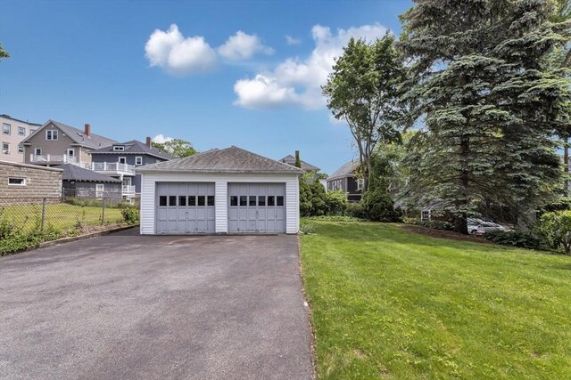 17 Matchett St, Boston, MA 02135 - view of detached garage