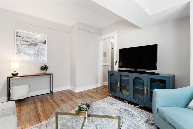 1992 Commonwealth Ave Unit B, Boston, MA 02135 - living area with wood finished floors and baseboards