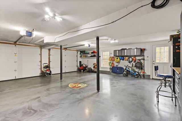 65 Stonegate Dr, East Bridgewater, MA 02333 - garage with a garage door opener