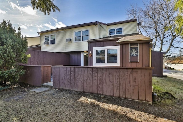 view of rear view of house