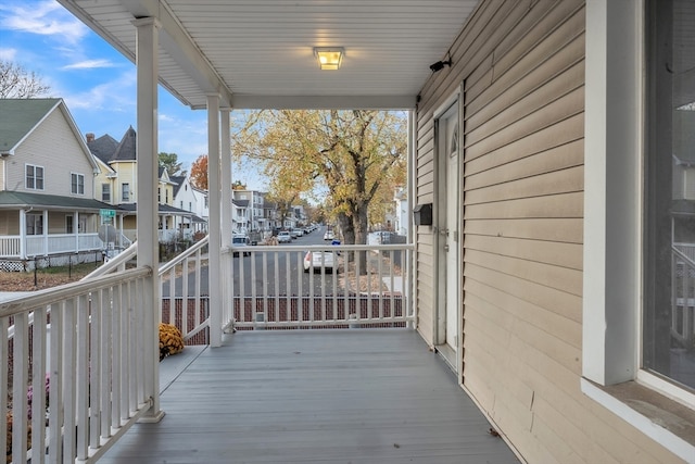 view of deck