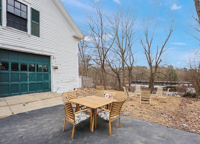 view of patio / terrace with outdoor dining space