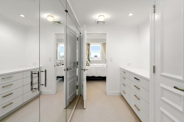 2 Commonwealth Ave Unit 15D, Boston, MA 02116 - bathroom featuring ensuite bath, recessed lighting, baseboards, vanity, and ornamental molding