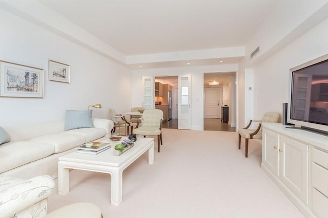 2 Commonwealth Ave Unit 15D, Boston, MA 02116 - living room featuring light carpet
