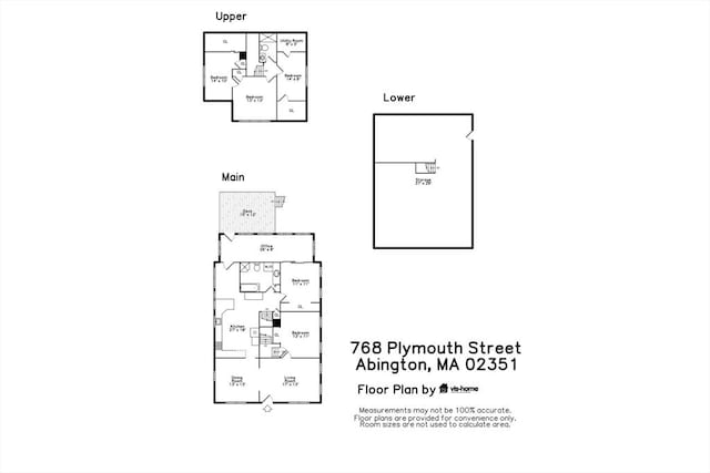 768 Plymouth St, Abington, MA 02351 - floor plan / room layout