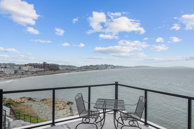 40 Oceanside Dr Unit 40, Hull, MA 02045 - balcony with a water view