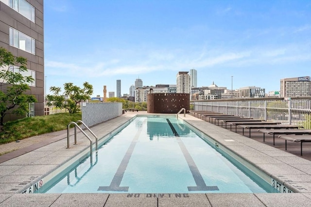 9 W Broadway Unit 311, Boston, MA 02127 - community pool with a city view