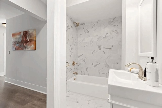 61 E Main, Merrimac, MA 01860 - bathroom featuring  shower combination and vanity