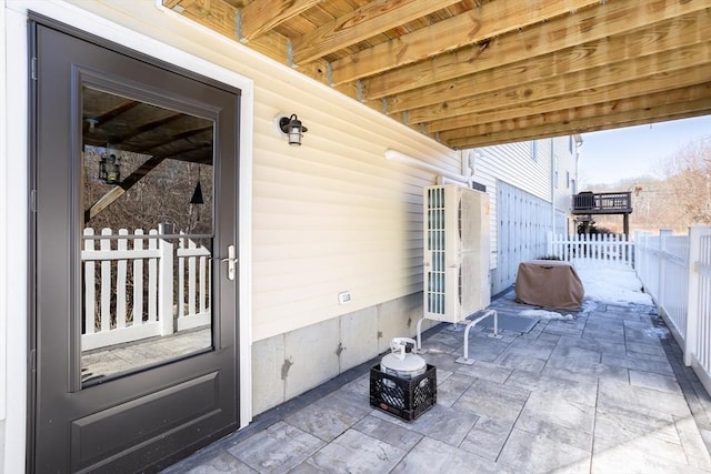 98-C Marion Rd Unit 3, Mattapoisett, MA 02739 - view of patio / terrace featuring fence
