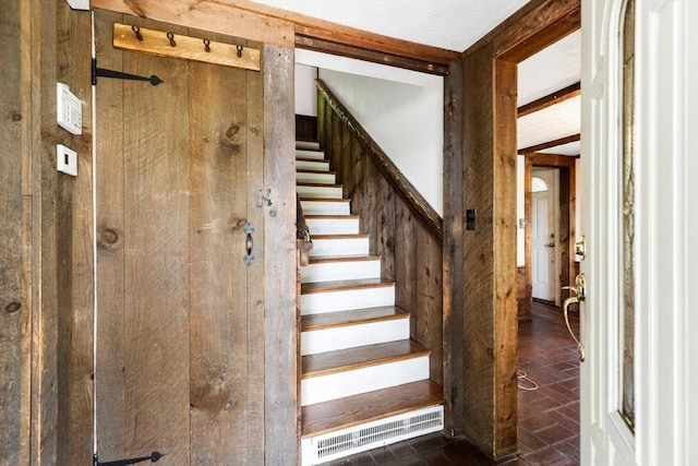 view of stairs