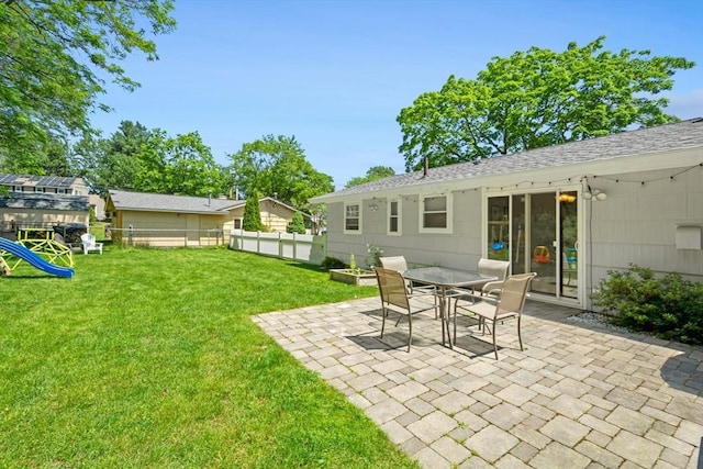 70 Donna Rd, Framingham, MA 01701 - view of yard featuring a patio area