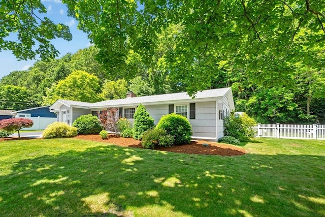 70 Donna Rd, Framingham, MA 01701 - view of front of property featuring a chimney