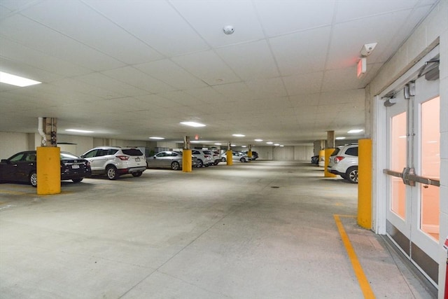 62 Abigail Way Unit 2003, Reading, MA 01867 - parking deck featuring french doors