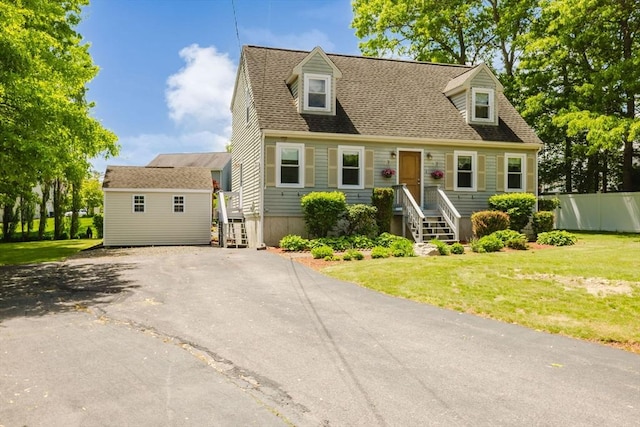 6 Gentry Ln, Taunton, MA 02780 - new england style home with driveway