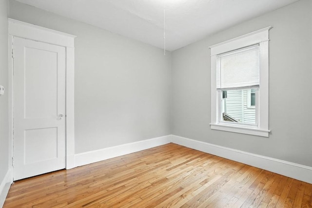 31-33 Dorset St, Springfield, MA 01108 - spare room featuring baseboards and light wood-style floors