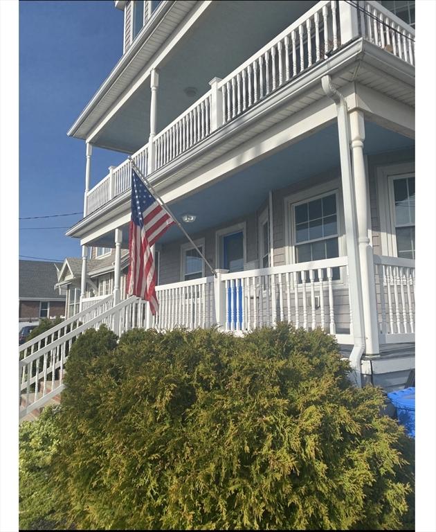 view of home's exterior featuring a balcony