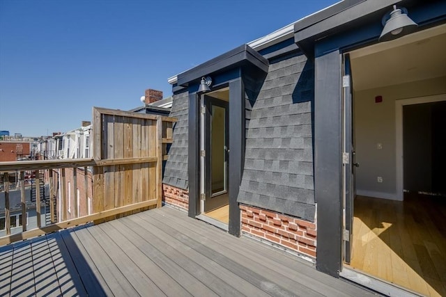 view of deck