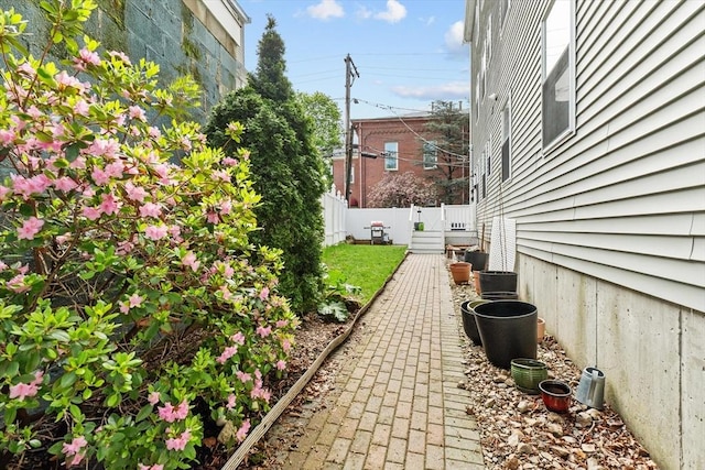 12 School St Unit 3, Salem, MA 01970 - view of yard with fence