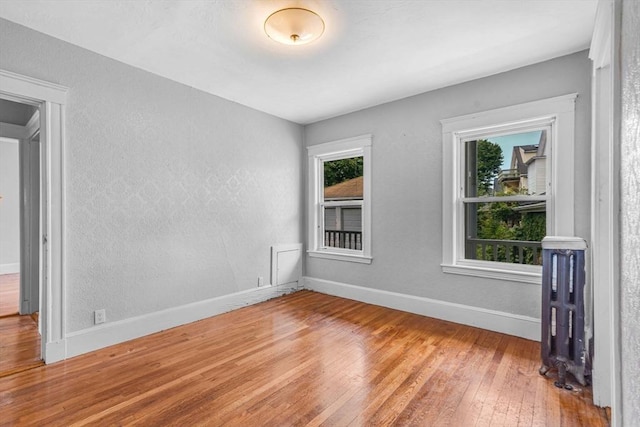 127-129 Blue Hills Pkwy, Milton, MA 02186 - empty room with hardwood / wood-style floors and baseboards