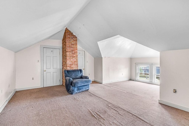 127-129 Blue Hills Pkwy, Milton, MA 02186 - bonus room featuring carpet and vaulted ceiling