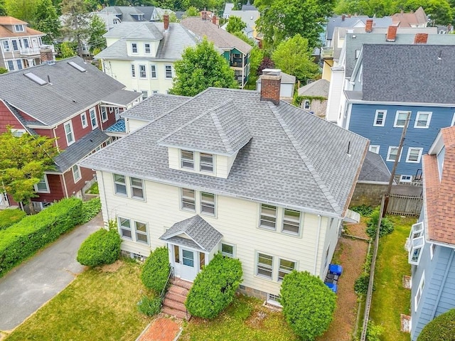 127-129 Blue Hills Pkwy, Milton, MA 02186 - aerial perspective of suburban area