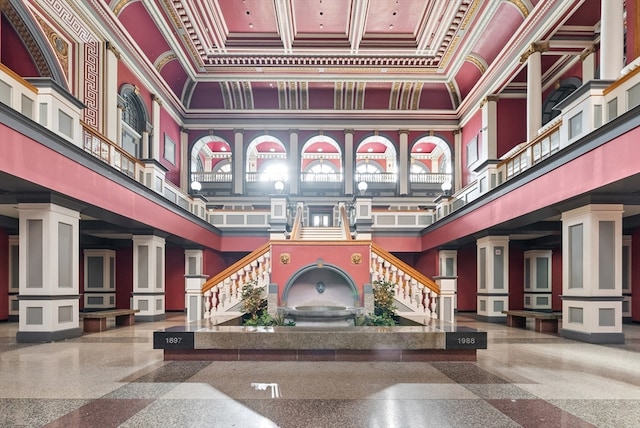 view of building lobby