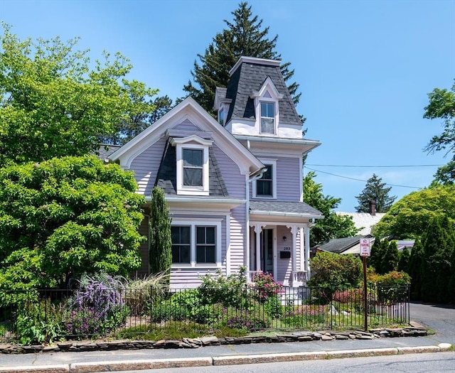 203 State St, Northampton, MA 01060 - view of front facade featuring a fenced front yard