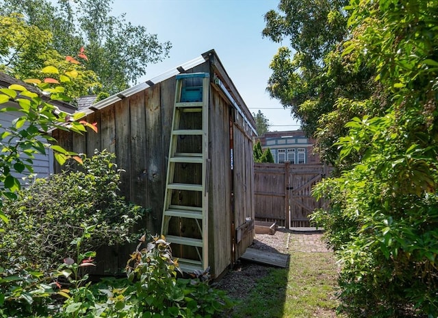 203 State St, Northampton, MA 01060 - view of outdoor structure featuring a gate