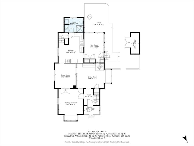 203 State St, Northampton, MA 01060 - home floor plan