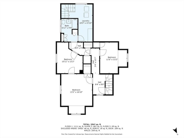 203 State St, Northampton, MA 01060 - room layout